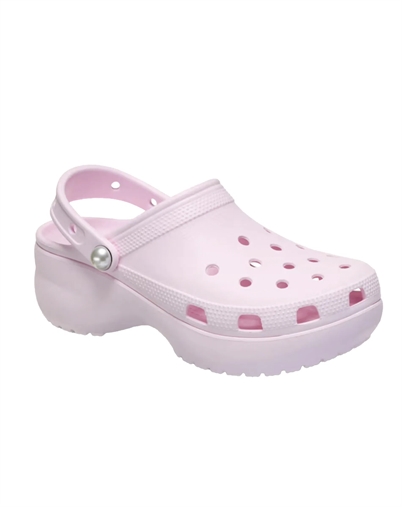 Classic Platform Pearl Clog - Crocs